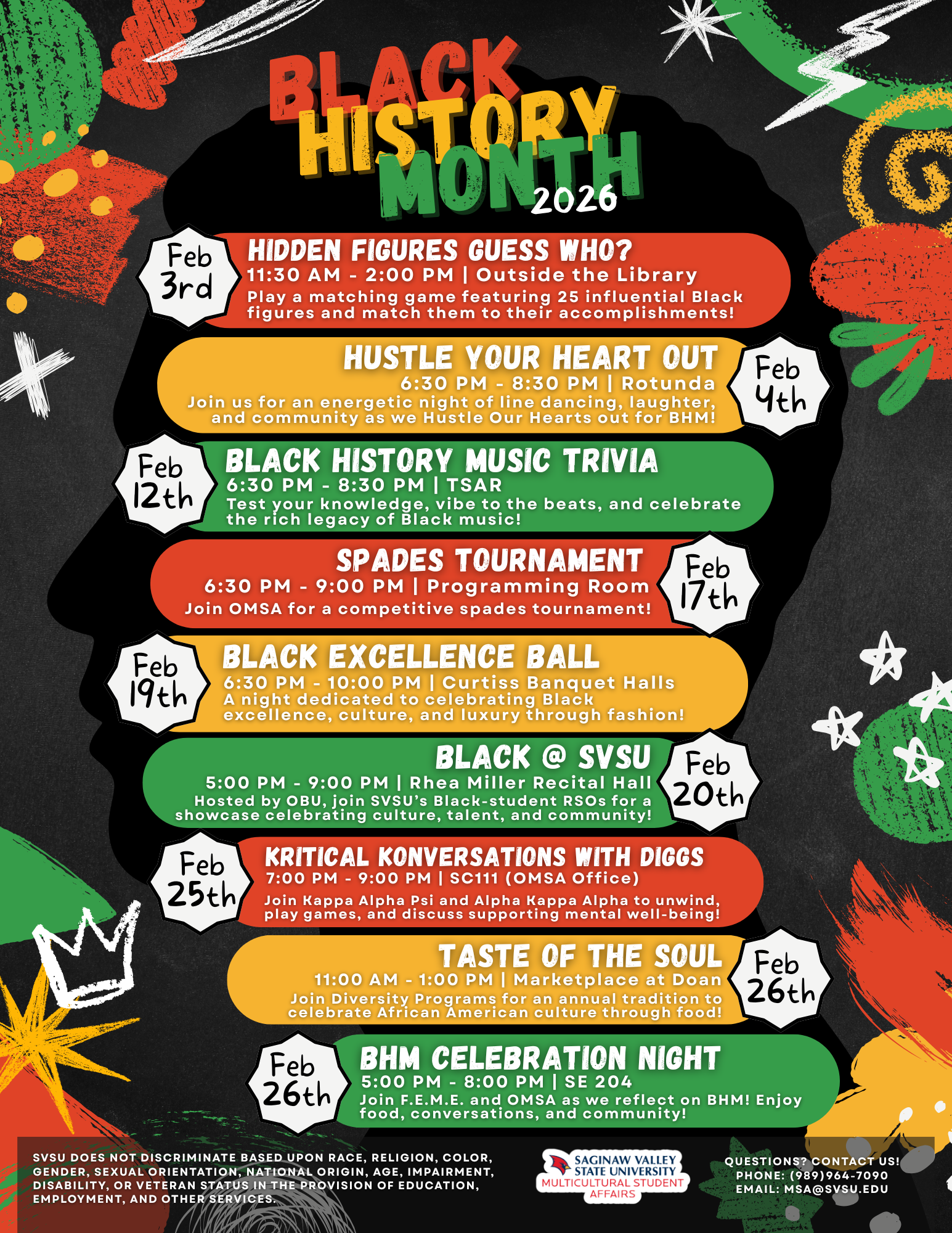 Black History Month Flyer 2026